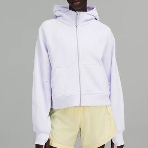 Lululemon Athletica Scuba Oversized Full Zip Hoodie - Pastel Blue - XS/S